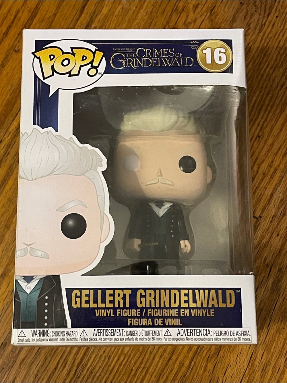 Gellert Grindelwald Funko Pop 16 Crimes Against Grindelwald Fantastic Beasts